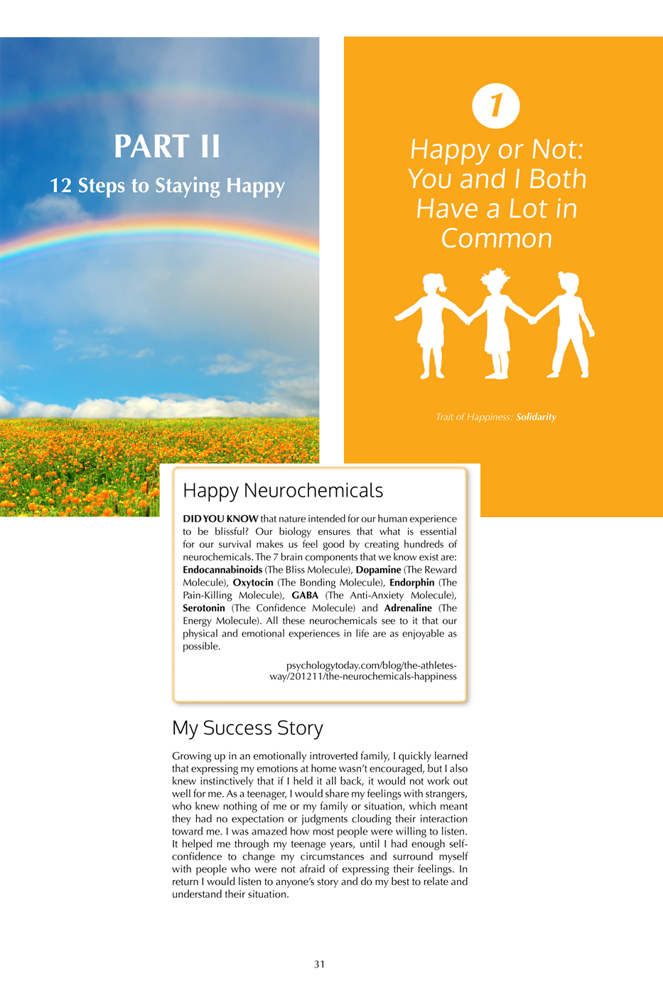 staying happy by nya fleron inside pages
